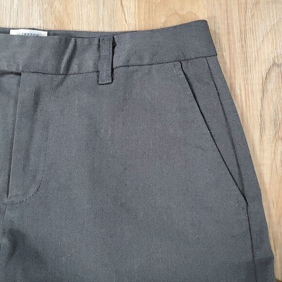 💜Old Navy Gray Dressy At Waist Essential Stretch Trousers Size 6/28 - Picture 5 of 8